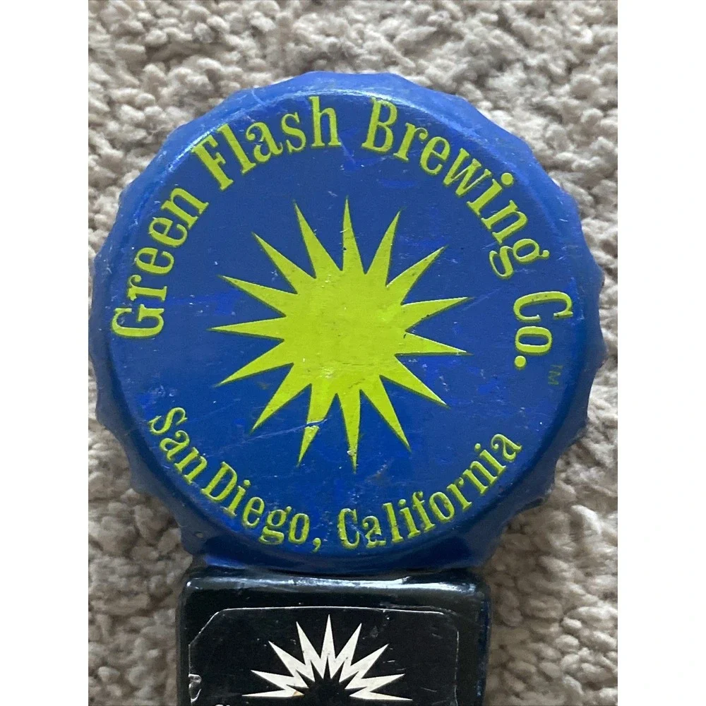 Green Flash Brewing San Diego, California Le Freak Beer Tap Handle
